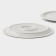 Magistro jarwah lausanne plates, d = 25 cm, dining, set 2 pcs, porcelain, gray