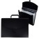 A4 Calligrata Portfli folder, 13 departments, 700 μm, up to 300 sheets, black
