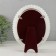 Photo frame plastic for metal 13x18 cm "Pink with pearls" 1.5x16.4x21.2 cm
