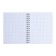 Notebook of 120 sheets in a cage on a crest Pixel, hard cover, matte lamination, selective varnish, mix