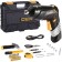 DKO DKS4FU-LI, 4 V, 1.3 Ah, 5.5 nm, case, a set of tools 36 pcs. 10711