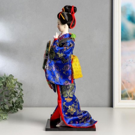 Collection doll "Geisha with a sakura branch" 40 cm-3