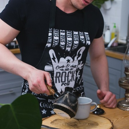 Rock’N’Roll kitchen set: apron, tack, towel-7