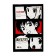 Notepad A5, 40 Manga Anime sheets, cardboard cover, mix
