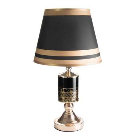 Leola table lamp E27 40W black and gold 24x24x45 cm Risalux-6