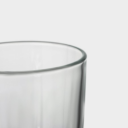 Glass mug "Coffee tasting time", 320 ml, 2 pcs-3