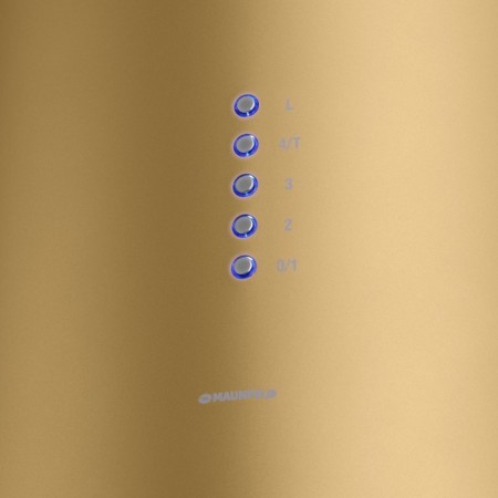 Excuse Maunfeld Lee Wall 39, designer, 1000 m3/h, 4 speeds, 38 cm, golden-4