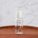 Storage set, in a case, 5 items, with markings, white/transparent color