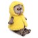 Soft toy "Basik in a vest with a hood", 22 cm