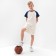 A set for a boy (T -shirt and shorts) Minaku, Ecc/Blue color, height 134 cm