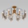Classical ceiling chandelier ROCCO, 40W, E14, 83x83x47 cm