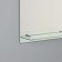Mirror in a bathroom with a shelf, rectangular, 35 × 50 cm