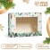 The box is folding, the lid is, with the “New Year tree” window 21 x 15 x 7 cm