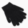 Female gloves, black color, size 7-8