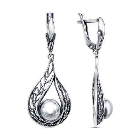 Sharm earrings, echoing with oxidation
