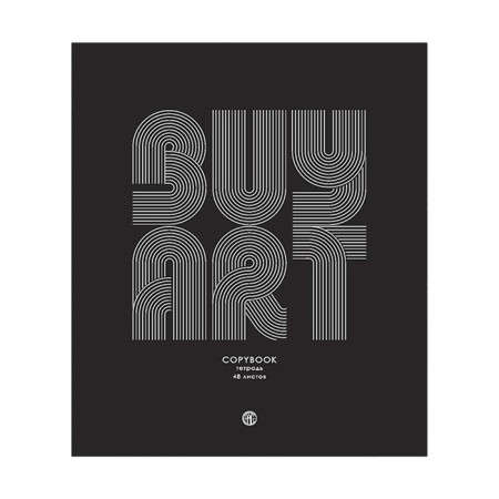 Notebook of 48 sheets in Calligrata Graphics, cover coated cardboard, twin-lak + selective UV-lak, OFSET MIX block-5