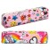 School Penal on the zipper "Stickers" Calligrata, pink
