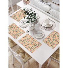 A set of napkins for setting the table 
