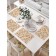 A set of napkins for setting the table "Flower weaving", rectangular, size 32x46 cm, 4 pcs