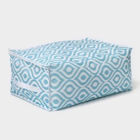 COFR for storing things “Laguna” with PVC, 45 × 30 × 20 cm, turquoise color-5
