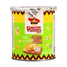 Potato chips with the taste of sour cream and onion Mister Potato, 40g
