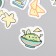 Stickers stickers for scrapbooking "Avocadics" 9-342