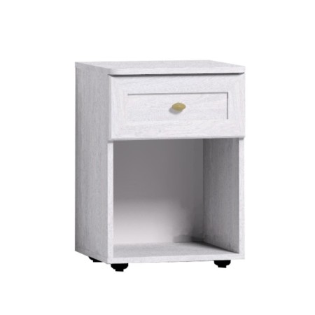 Bedside table Sherlock 64, 400 × 353 × 565 mm, color ash anchor light light