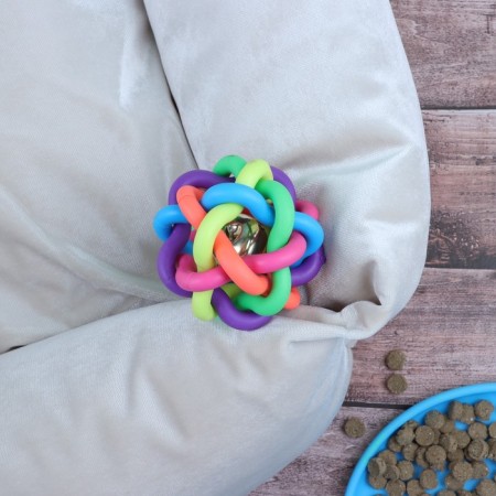 Ball "Molecule", 8 cm, mix of flowers-1