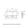 Washing key IDDIS Unifix, 245x27.7x165 mm, universal, chromium