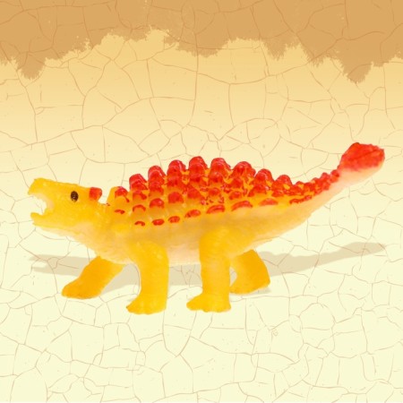Animal set "World of Dinosaurs", 6 figures, map-3