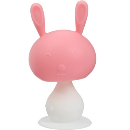 A set of silicone teeters “My bunny”, with a rattle, 3 pcs., In the case, crush me-3