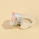 Ring with a twinkle "Snowman" 3x3x3 cm