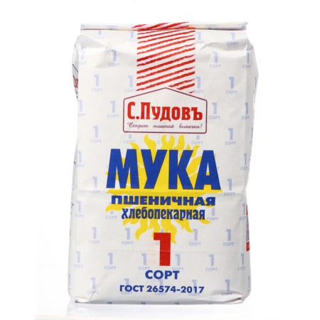 Wheat flour "S. Pudov", 1 variety, 1 kg-1