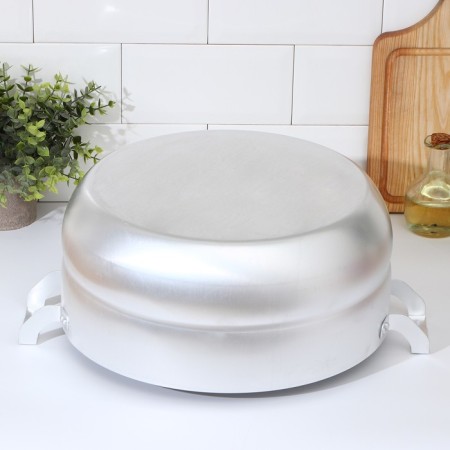 Manti-Kazan, 13 l, with 4 nets, section height 5 cm, metal cover-7