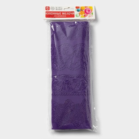 Aising rug of Dolyana "admiration", silicone, 38 × 26.5 cm, lilac color-5