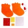 Set for creativity "Application Fetr", a snowman