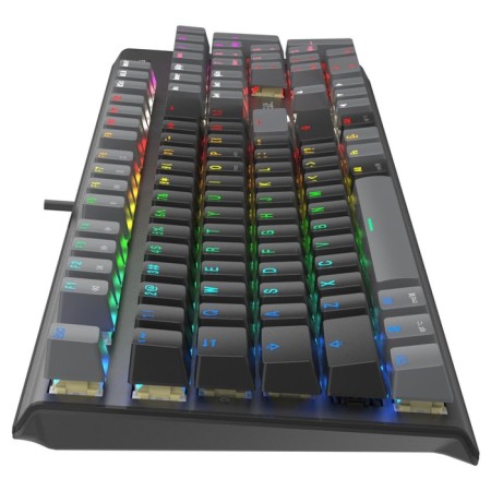 Keyboard A4Tech FSTYLER FS100 Neon Mechanical Black USB For Gamer LED (FS100)-8