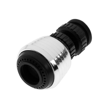 Zein Z3598, rotary, on hinges, 2 modes, chrome/black