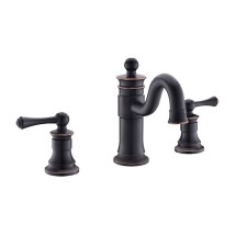 Timo ADELIA 6021/04F sink mixer, two -wound, black antique