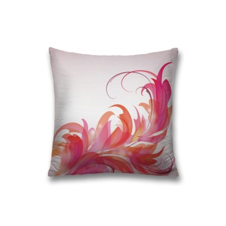 Decorative pillowcase "Floral languages", on a zipper, size 45x45 cm