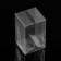 Folding box from PVC 6 x 6 x 10 cm