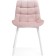 SHELS on a metal frame Chelsea Metal/velor, white/pink 49x60x80 cm