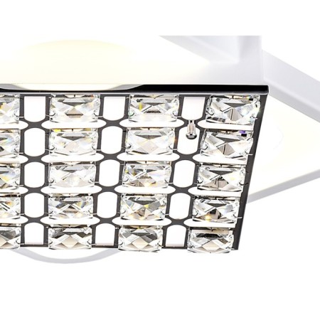 The LED lamp is controlled with crystal Ambrella Light, Ice, FA122, 1XLED, 54 W, 3780LUM, 3000-6400K, white color-2