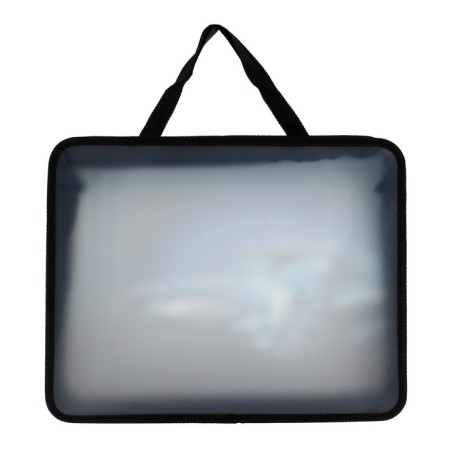 Folder with A4 handles, 330 x 260 x 75 mm, plastic, pens, Calligrata "Auto"-2