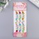 Sticker Plastic Ryza "Multi -colored Squares" MIX 27.5x10 cm