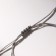 Dream bracelet is happiness, gray color, d = 6 cm