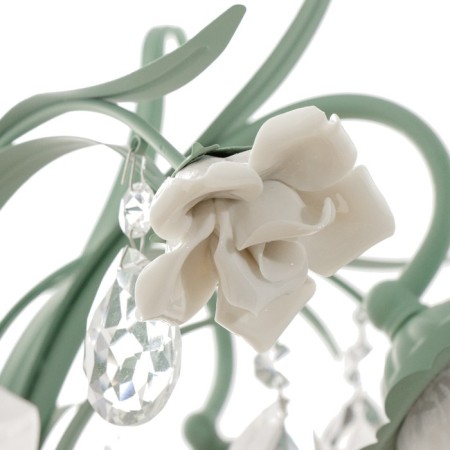 Lyana chandelier 5he27 40w green 45x45x40-90 cm-5