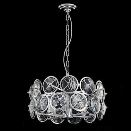 Crystal chandelier Gerhort G22047/6SN+CL, 6x40W, E14, 85x50x50 cm, transparent color-1