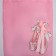 Shoper "Poins", 35 x 0.5 x 40 cm, with tape, pink color