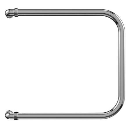 Water towel Terminus Aisi 32x2, Economy, P-shaped, 320x700 mm, chrome-1